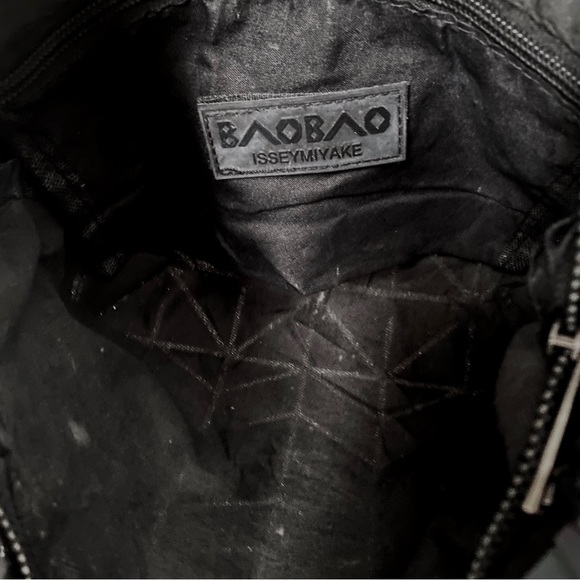 Issey Miyake Bao Bao Multicolor Geometric Zip Pouch Clutch Crossbody Bag - Picture 10 of 11